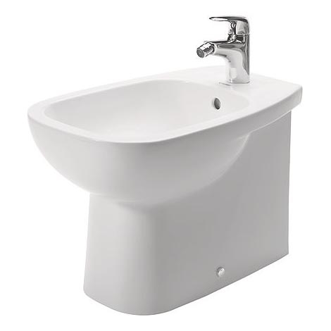 Duravit 22411000002 - Gulvstående bidet D-CODE 35,5x52,5 cm keramik/blank hvid