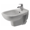 Duravit 22571500002 - Væghængt bidet D-CODE, keramik/højglans hvid