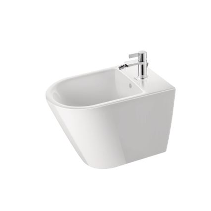 Duravit 2294100000 - Gulvstående bidet D-NEO, keramik, højglans hvid