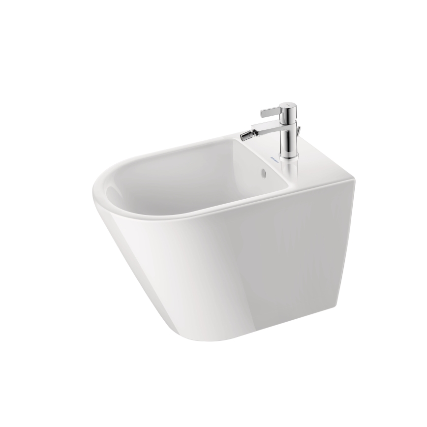 Duravit 2294100000 - Gulvstående bidet D-NEO, keramik, højglans hvid
