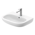 Duravit 23106000002 - Væghængt håndvask D-CODE 60x46 cm keramik/højglans hvid