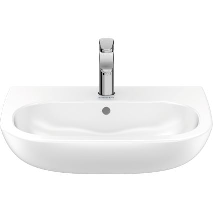 Duravit 23106000002 - Væghængt håndvask D-CODE 60x46 cm keramik/højglans hvid