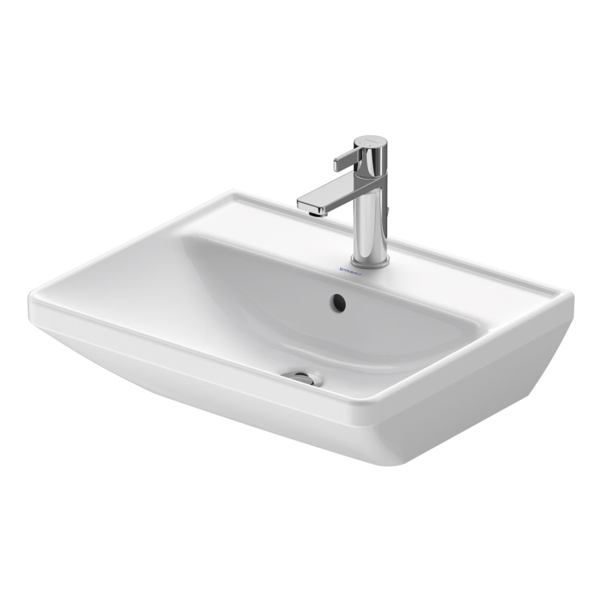 Duravit 2366550000 - Væghængt håndvask D-NEO 55x44 cm keramik/højglans hvid