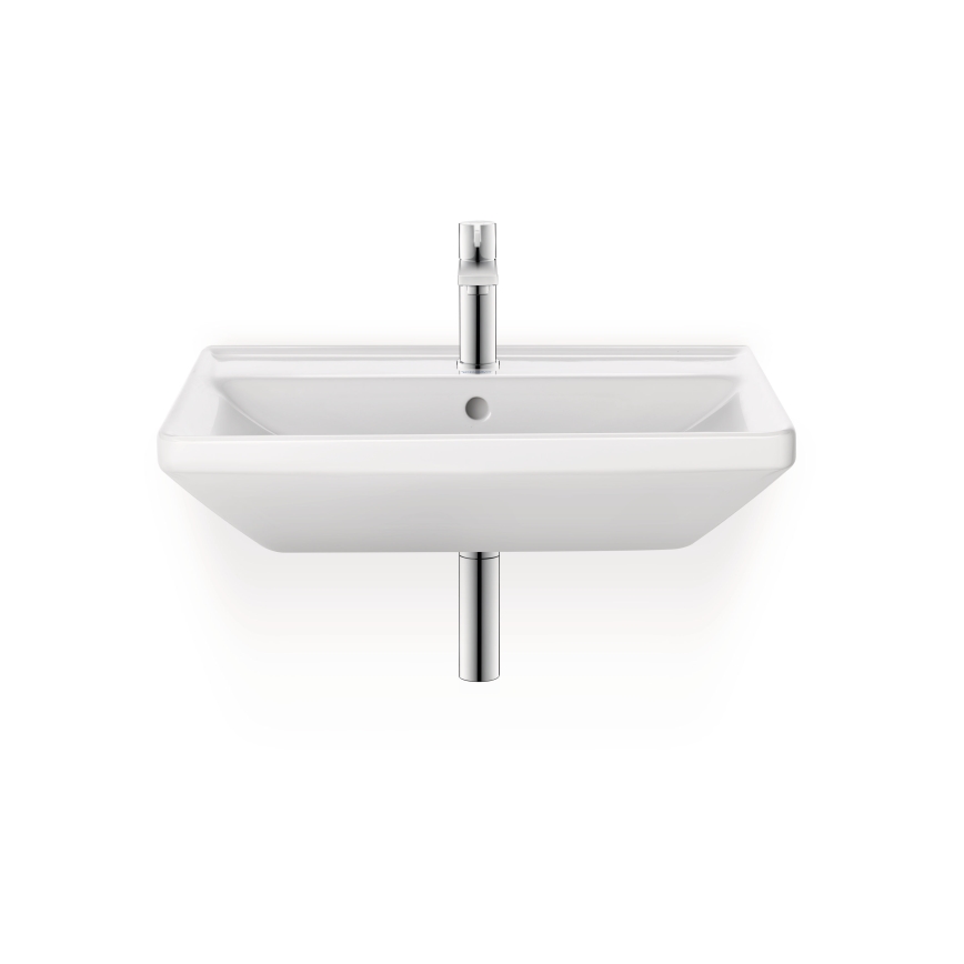 Duravit 2366550000 - Væghængt håndvask D-NEO 55x44 cm keramik/højglans hvid