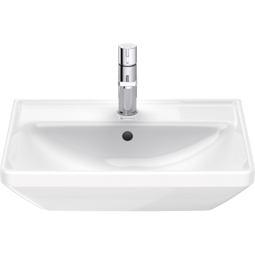 Duravit 2366550000 - Væghængt håndvask D-NEO 55x44 cm keramik/højglans hvid