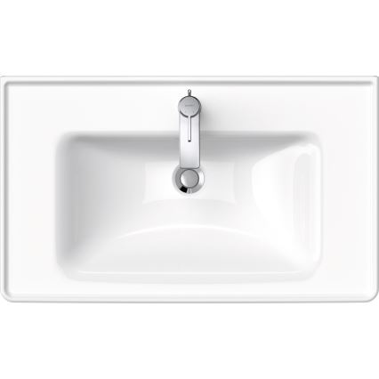 Duravit 2367800000 - Væghængt håndvask D-NEO 80x48 cm keramik/højglans hvid