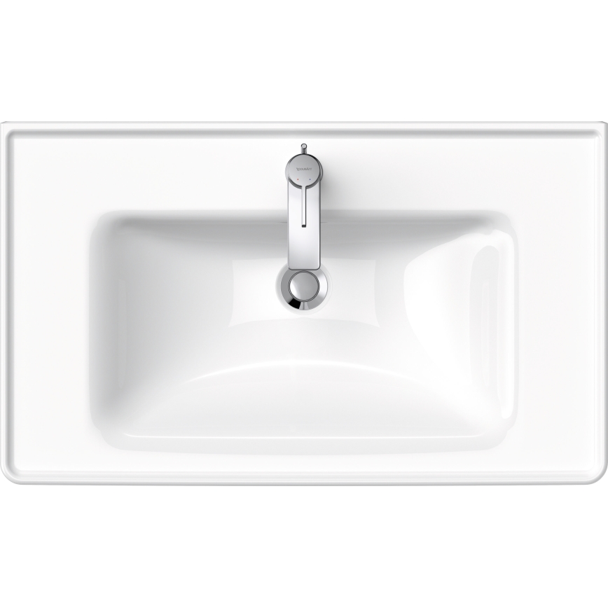 Duravit 2367800000 - Væghængt håndvask D-NEO 80x48 cm keramik/højglans hvid