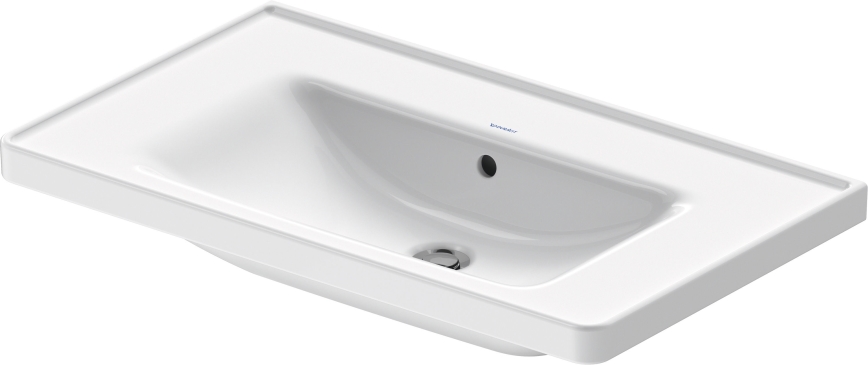 Duravit 2367800060 - Væghængt håndvask D-NEO 80x48 cm keramik/højglans hvid