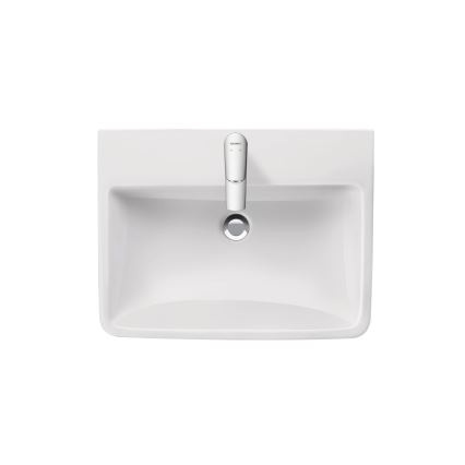 Duravit 23756500002 - Vægmonteret håndvask D-NEO 65x46 cm, keramik/højglans hvid