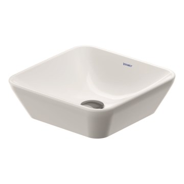 Duravit 2397400070 - D-NEO håndvask til bordplade 40 x 40 cm keramik/højglans hvid