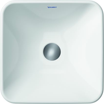 Duravit 2397400070 - D-NEO håndvask til bordplade 40 x 40 cm keramik/højglans hvid