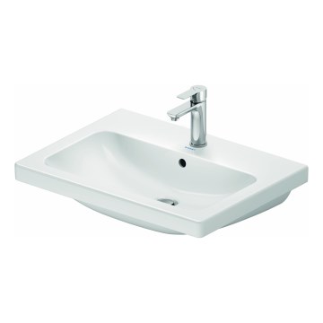 Duravit 23996500002 - Væghængt håndvask D-CODE 65x48 cm keramik/blank hvid