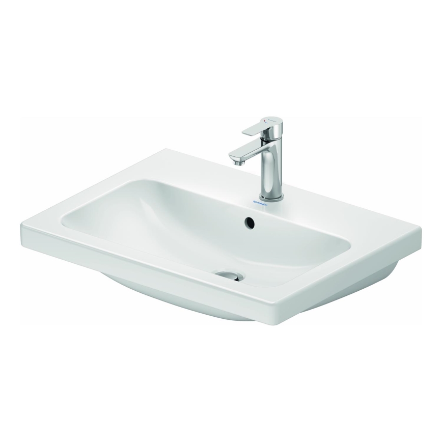 Duravit 23996500002 - Væghængt håndvask D-CODE 65x48 cm keramik/blank hvid
