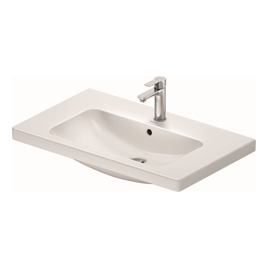 Duravit 23998000002 - Væghængt håndvask D-CODE 80x48 cm keramik/blank hvid