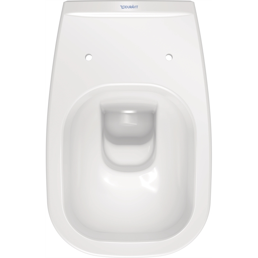 Duravit 25350900002 - Væghængt toilet D-CODE, keramik/blank hvid