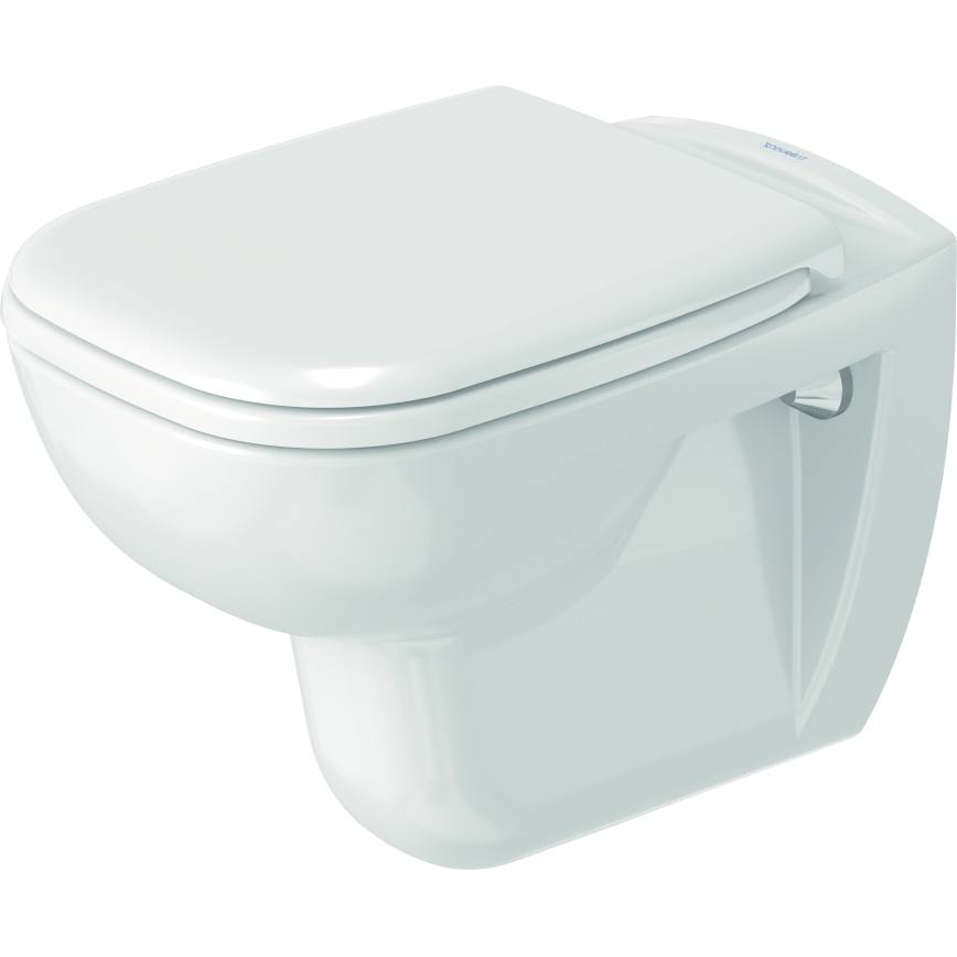Duravit 25350900002 - Væghængt toilet D-CODE, keramik/blank hvid