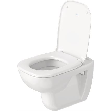 Duravit 25350900002 - Væghængt toilet D-CODE, keramik/blank hvid