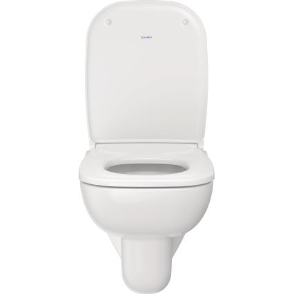 Duravit 25700920002 - Vægophængt Rimless-toilet D-CODE keramik/højglans hvid