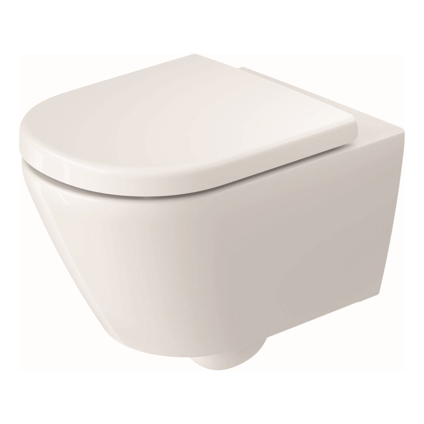 Duravit 29030900212 - Væghængt WC uden skyllekant D-CODE, keramik/højglans hvid