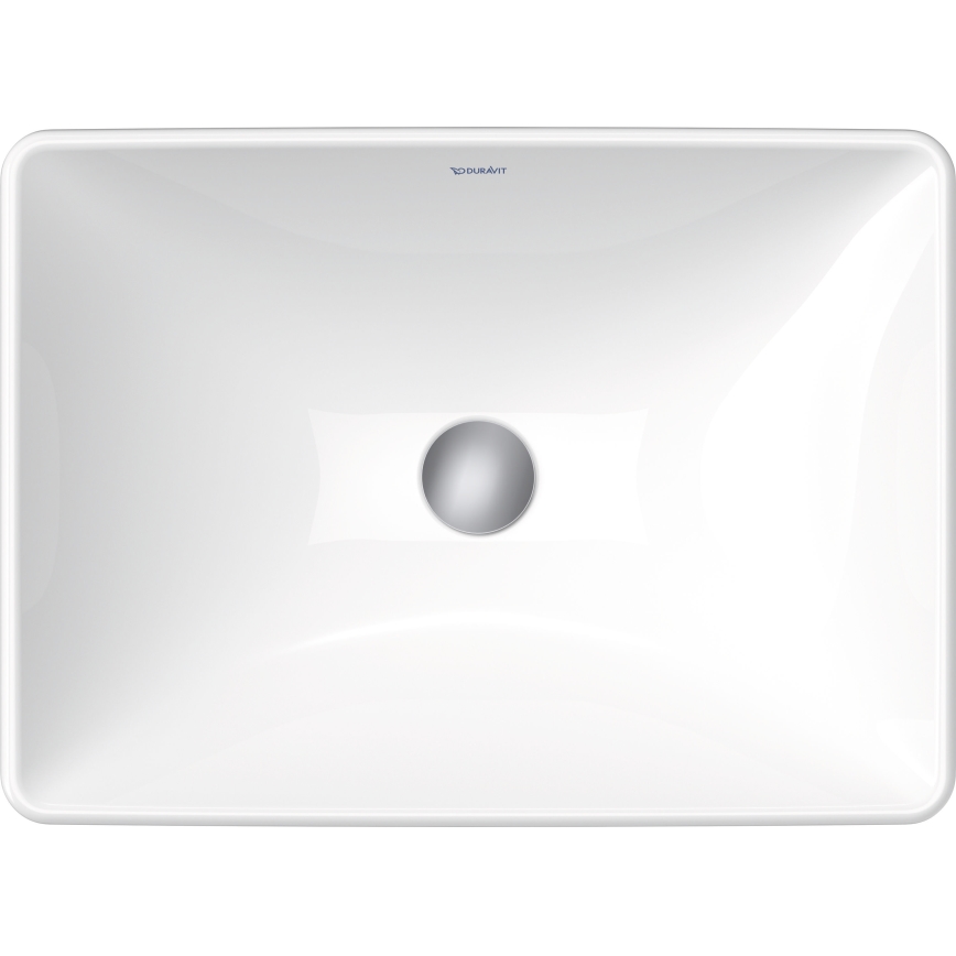 Duravit 358600079 - Nedsænket håndvask D-NEO 60 x 44 cm, keramik/blank hvid