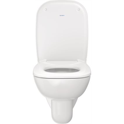 Duravit 45350900A1 - Væghængt WC med SoftClose-toiletsæde D-CODE keramik/blank hvid
