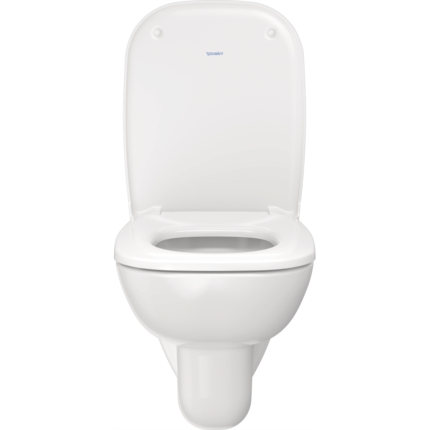 Duravit 45350900A1 - Væghængt WC med SoftClose-toiletsæde D-CODE keramik/blank hvid