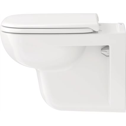 Duravit 45350900A1 - Væghængt WC med SoftClose-toiletsæde D-CODE keramik/blank hvid