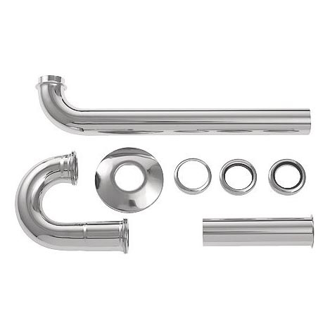 Duravit 50260000 - Vaskesifon UNIVERSAL i poleret krom