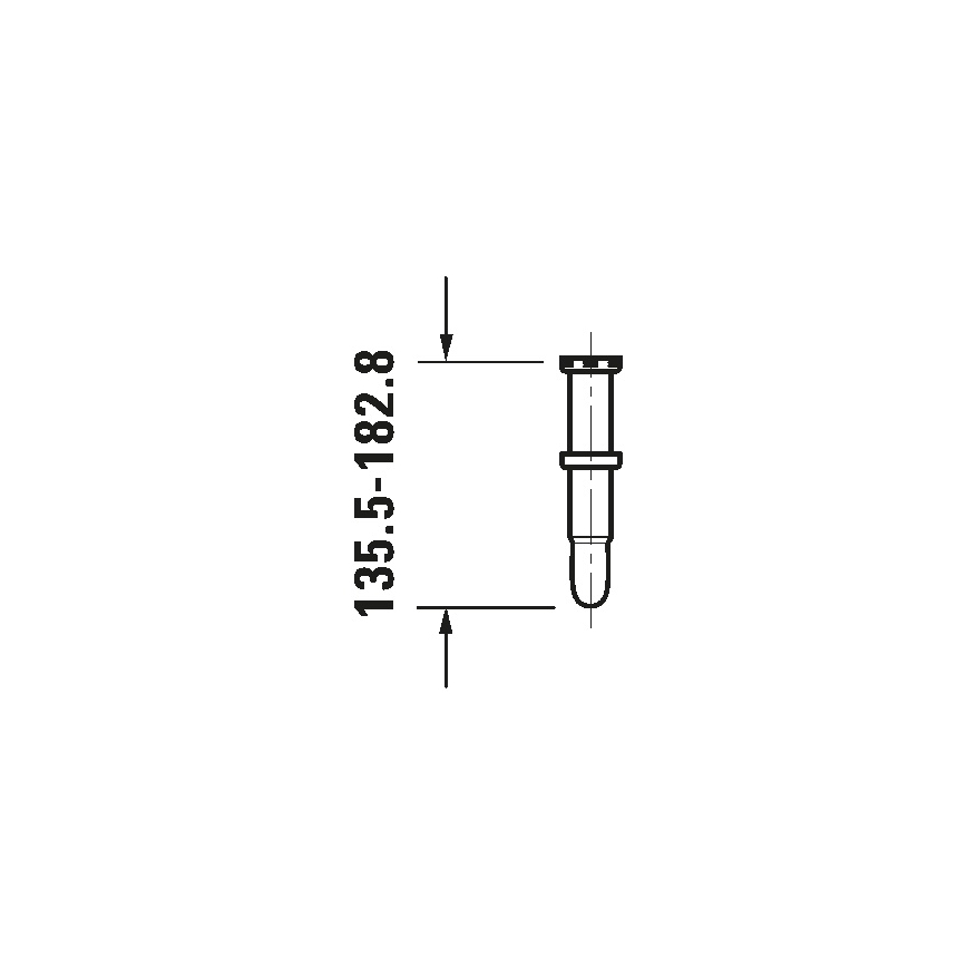 Duravit 50260000 - Vaskesifon UNIVERSAL i poleret krom