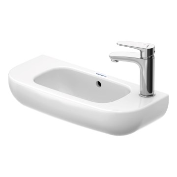 Duravit 7065000082 - Vægmonteret håndvask D-CODE 50x22 cm keramik/blank hvid