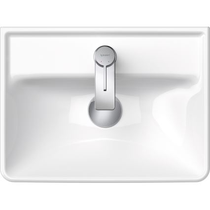 Duravit 738450041 - Væghængt håndvask D-NEO 45 x 33,5 cm keramik/højglans hvid