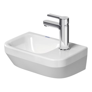 Duravit 7453600412 - Væghængt håndvask D-NEO 36x22 cm keramik/højglans hvid