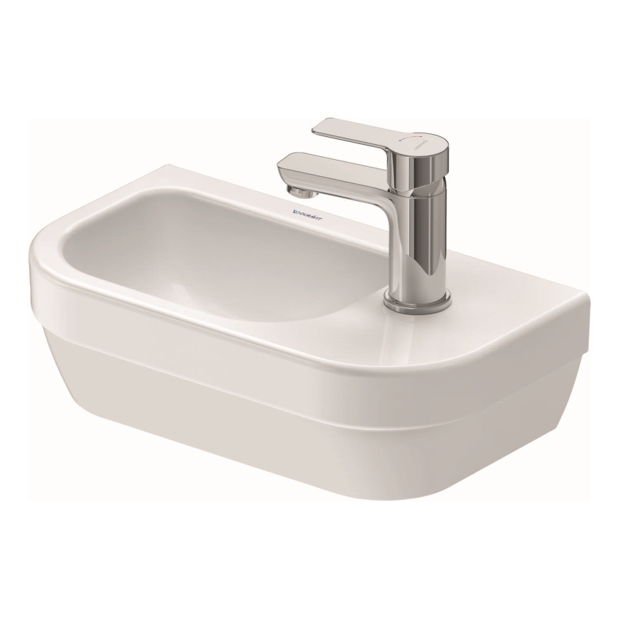 Duravit 7494000412 - Væghængt håndvask D-CODE 40x22 cm keramik/blank hvid