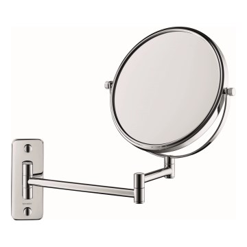 Duravit 99121000 - Vægmonteret kosmetikspejl D-CODE i poleret krom
