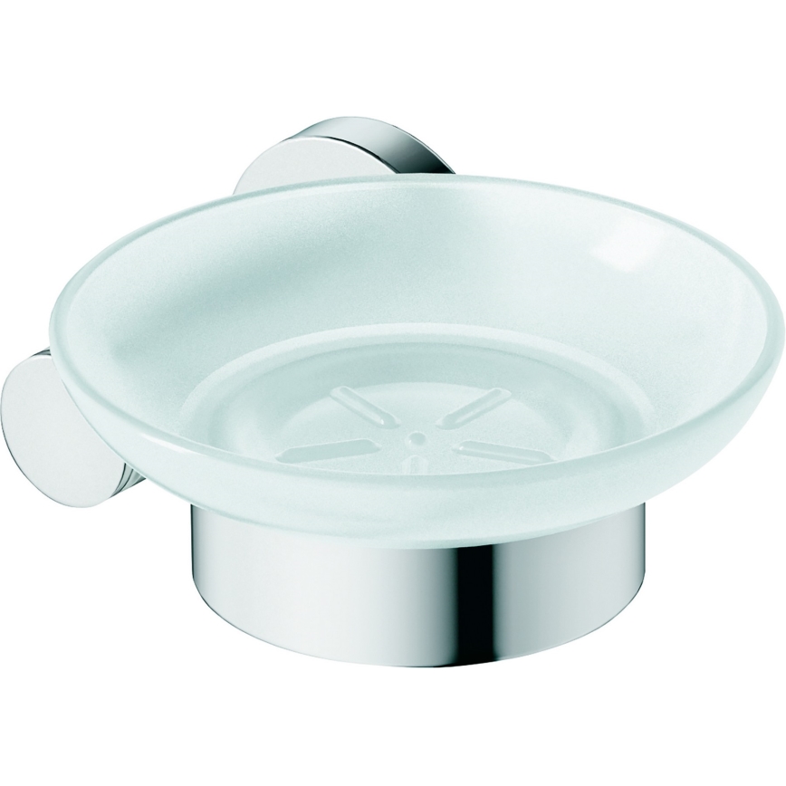 Duravit 99181000 - Væghængt sæbeskål D-CODE, højre, poleret krom
