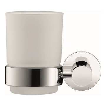 Duravit 99191000 - Vægmonteret tandbørsteholder D-CODE, venstre, poleret krom