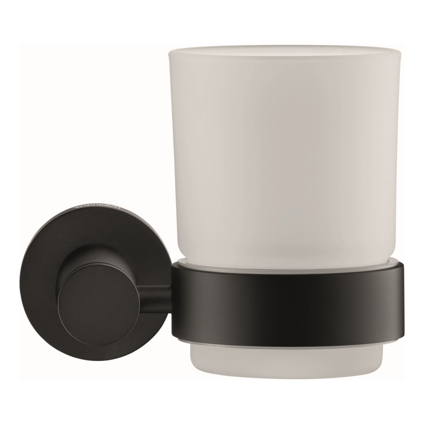 Duravit 99204600 - D-CODE vægmonteret tandbørsteholder, højre, mat sort