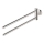 Duravit 99221000 - Væghængt håndklædeholder D-CODE 44,7 cm poleret krom