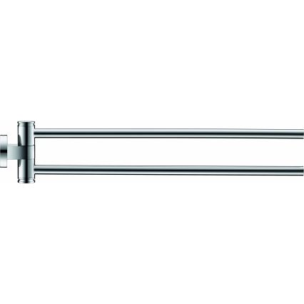 Duravit 99221000 - Væghængt håndklædeholder D-CODE 44,7 cm poleret krom