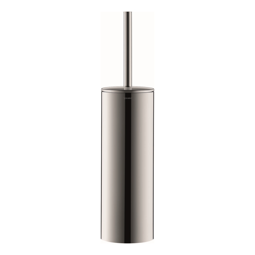 Duravit 99281000 - Fritstående toiletbørste D-CODE blank krom