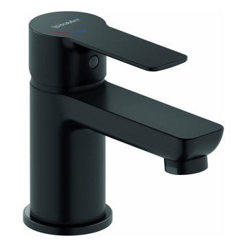 Duravit DC1013002046 - D-CODE håndvaskarmatur, mat sort