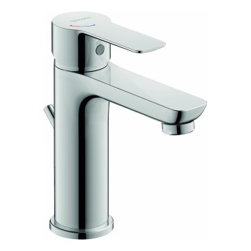 Duravit DC1023001010 - Håndvaskarmatur med bundventil D-CODE, højglans krom