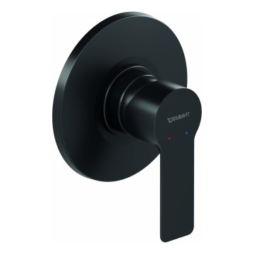 Duravit DC4210007046 - D-CODE indbygget brusearmatur, mat sort
