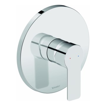 Duravit DC4210010010 - Brusebatteri til indbygning D-CODE blank krom