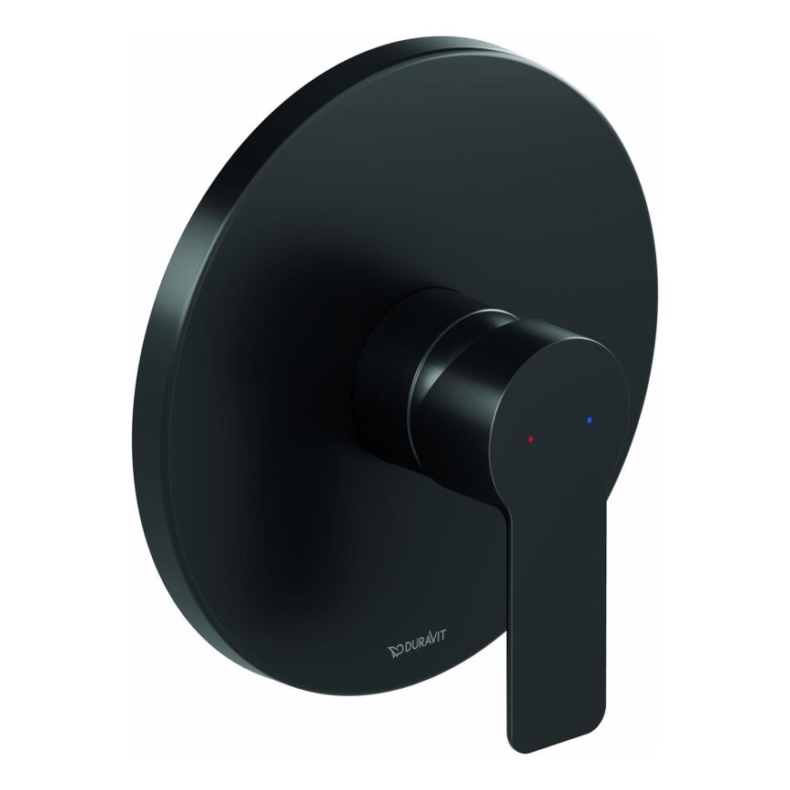 Duravit DC4210010046 - Brusebatteri til indbygning D-CODE mat sort
