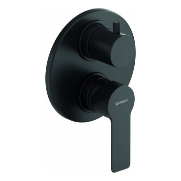 Duravit DC5210008046 - Brusebatteri til indbygget installation D-CODE mat sort