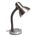 Dæmpbar bordlampe KADET–S 1xE27/40W/230V mat krom