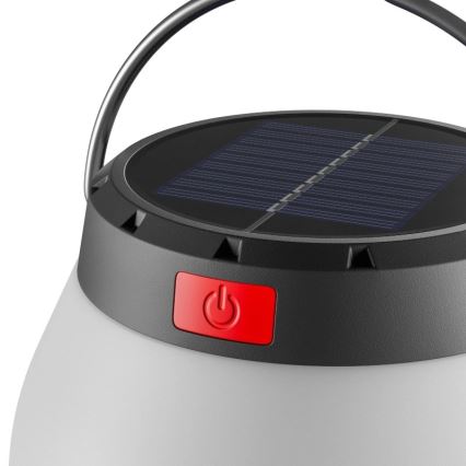 Dæmpbar bærbar solopladelig LED-lampe LUMINA ORB LED/5V 800 mAh