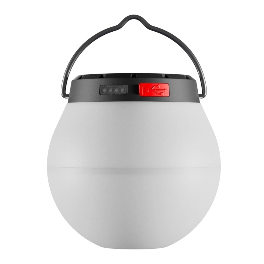 Dæmpbar bærbar solopladelig LED-lampe LUMINA ORB LED/5V 800 mAh