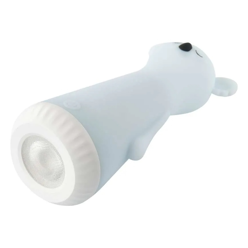 Dæmpbar genopladelig børnelommelygte med natlys 2-i-1 LED/3,7V 1200 mAh